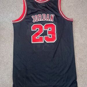 Chicago Bulls Black Michael Jordan 23 Basketball Men’s Jersey